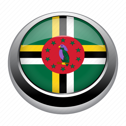 Circle, country, dominica, flag, flags, nation icon - Download on Iconfinder