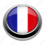 circle, country, flag, flags, france, nation 