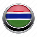 circle, country, flag, flags, gambia, nation