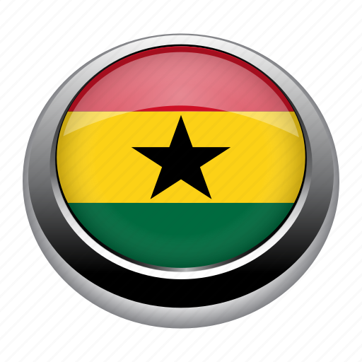 Circle, country, flag, flags, ghana, national icon - Download on Iconfinder
