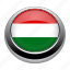 circle, country, flag, flags, hungary, nation 
