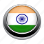 circle, country, flag, flags, india, national 