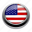 america, circle, country, flag, flags, nation 