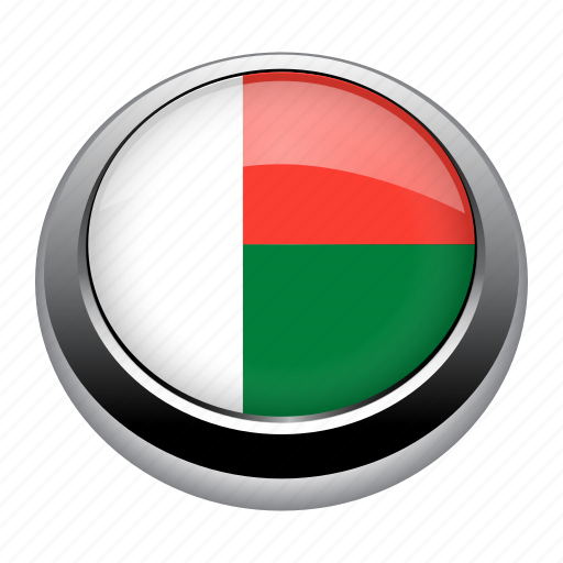 Circle, country, flag, flags, madagascar, nation icon - Download on Iconfinder