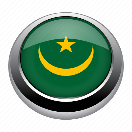Circle, country, flag, flags, mauritania, nation icon - Download on Iconfinder