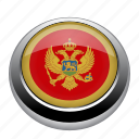 circle, country, flag, flags, montenegro, nation