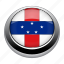 circle, country, flag, flags, nation, national, netherlands antilles 