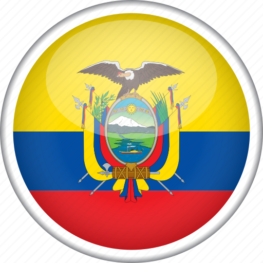 Circle, country, ecuador, flag, national icon - Download on Iconfinder