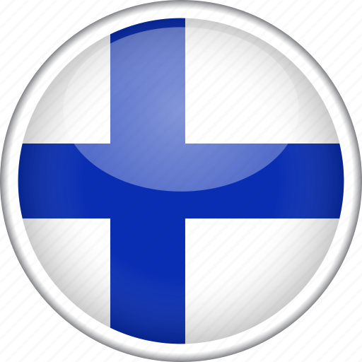 Circle, country, finland, flag, national icon - Download on Iconfinder