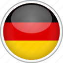 circle, country, flag, germany, national