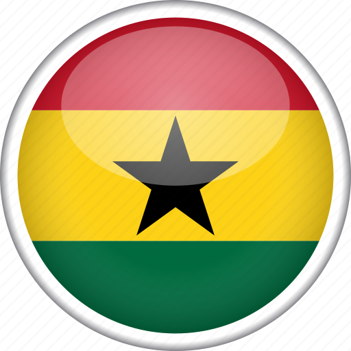 Circle, country, flag, ghana, national icon - Download on Iconfinder