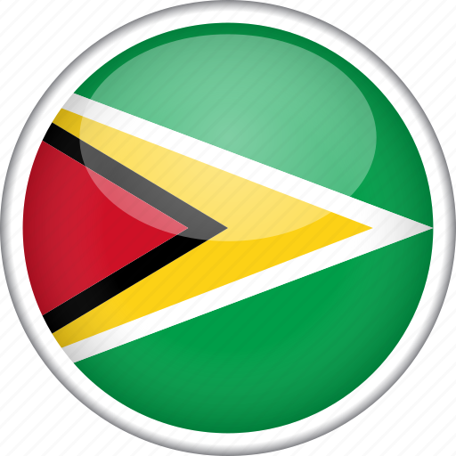 Circle, country, flag, guyana, national icon - Download on Iconfinder