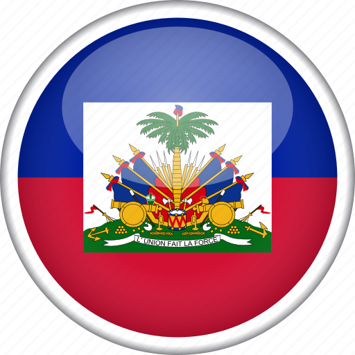 Circle, country, flag, haiti, national icon - Download on Iconfinder