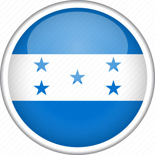 Circle, country, flag, honduras, national icon - Download on Iconfinder