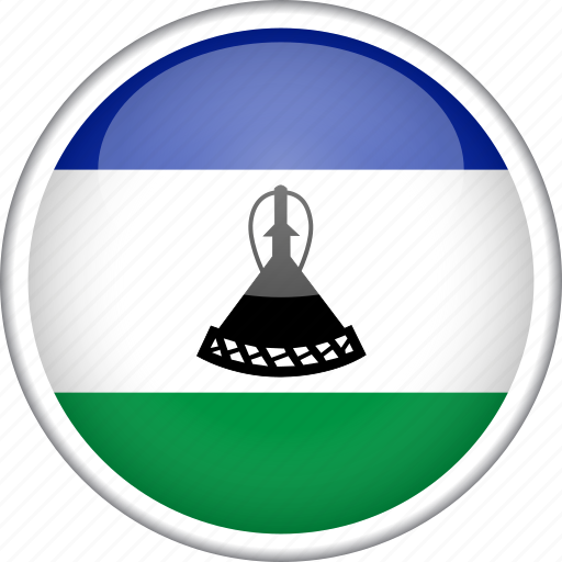 Circle, country, flag, lesotho, national icon - Download on Iconfinder