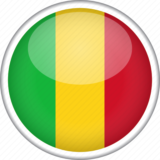 Circle, country, flag, mali, national icon - Download on Iconfinder
