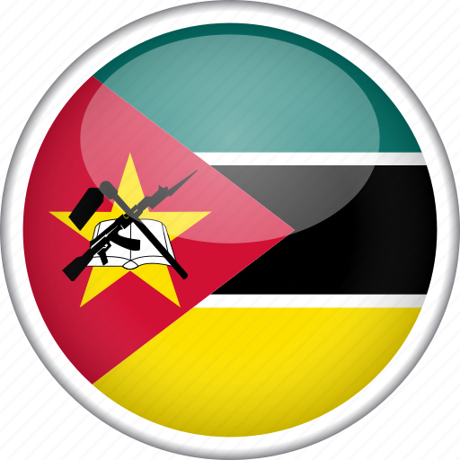 Circle, country, flag, mozambique, national icon - Download on Iconfinder