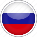 circle, country, flag, national, russian