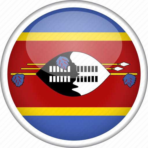 Circle, country, flag, national, swaziland icon - Download on Iconfinder