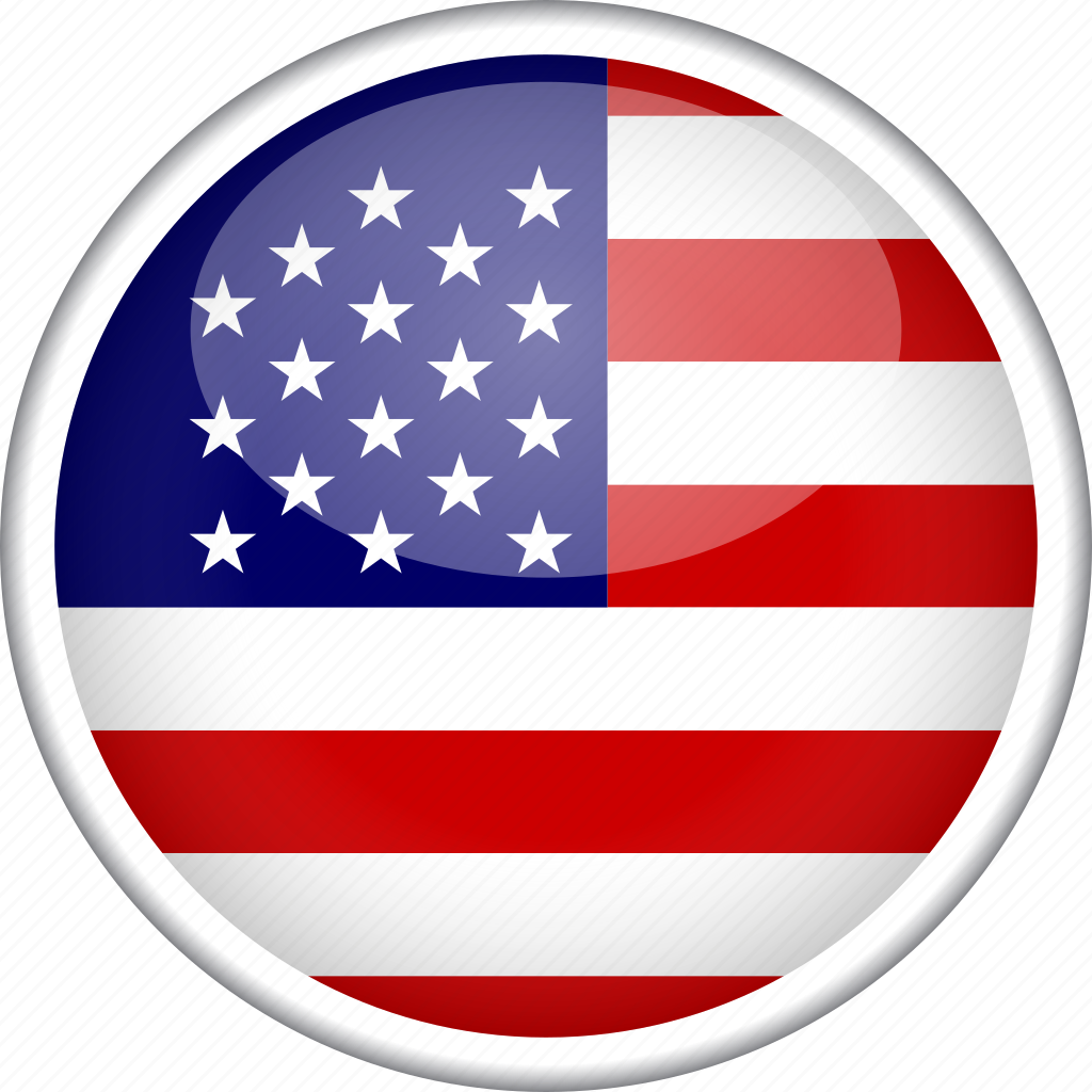 Circle, country, flag, national, usa icon - Download on Iconfinder.