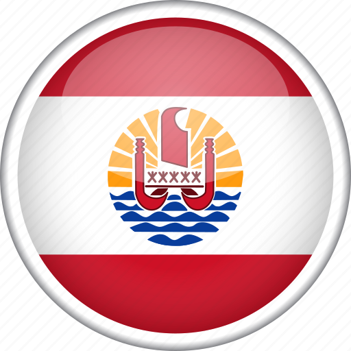 Circle, country, flag, french polynesia, national icon - Download on Iconfinder