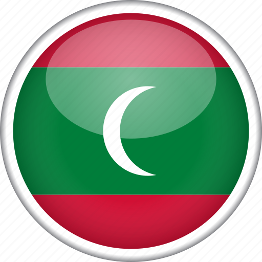 Circle, country, flag, maldives, national icon - Download on Iconfinder