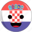 awesome, country, croatia, cute, face, flags 