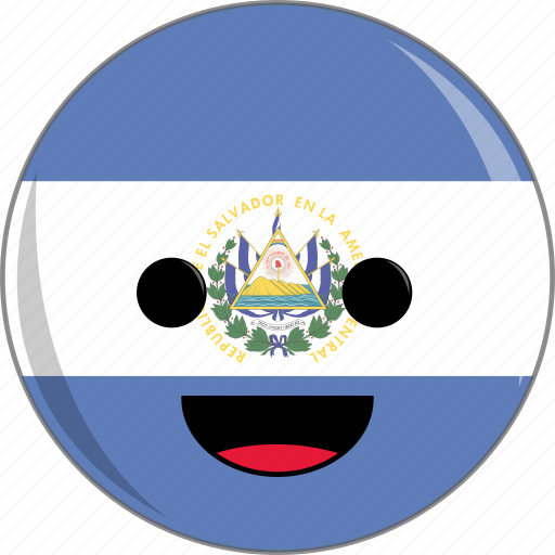 Awesome, country, cute, face, flags, latino, salvador icon - Download on Iconfinder
