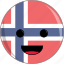 awesome, country, cute, face, flags, norway 