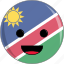 awesome, country, cute, face, flags, namibia 
