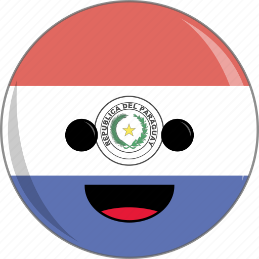 Awesome, country, cute, face, flags, latino, paraguay icon - Download on Iconfinder