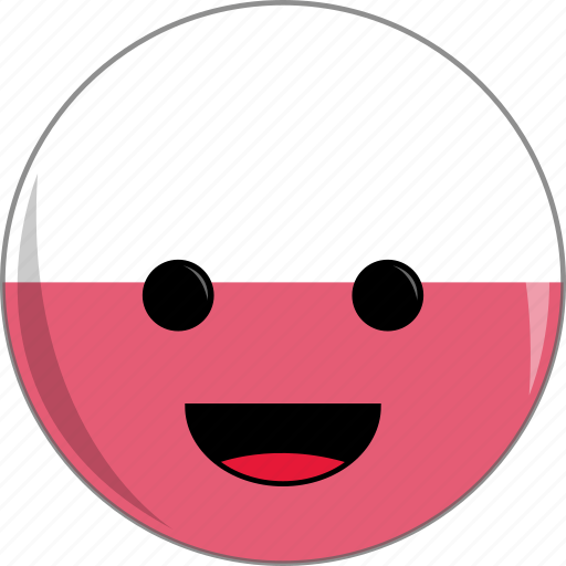 Awesome, country, cute, face, flags, poland icon - Download on Iconfinder