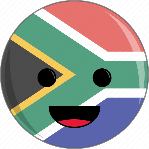 Africa, awesome, country, cute, face, flags, south icon - Download on Iconfinder