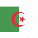 algeria, algerian, country, flag, national