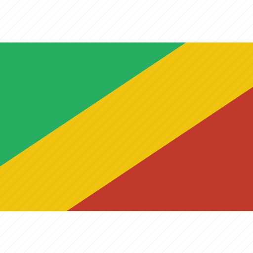Congo, country, flag, national icon - Download on Iconfinder
