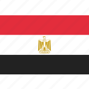country, egypt, egyptian, flag, national