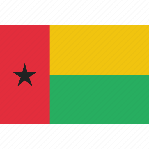 Bissau, country, flag, guinea, national icon - Download on Iconfinder