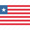 country, flag, liberia, liberian, national 
