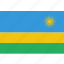 country, flag, national, rwanda 