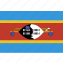 country, flag, national, swaziland
