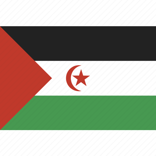 Country, flag, national, sahara, western icon - Download on Iconfinder
