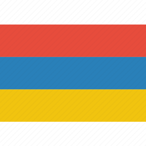 Armenia, armenian, country, flag, national icon - Download on Iconfinder