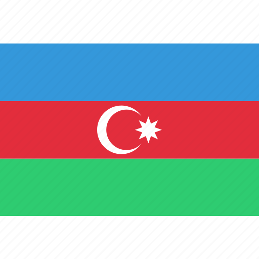 Azerbaijan, country, flag, national icon - Download on Iconfinder