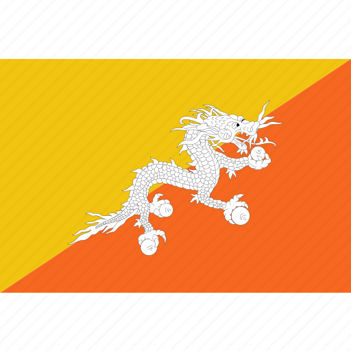 Bhutan, bhutanese, country, flag icon - Download on Iconfinder