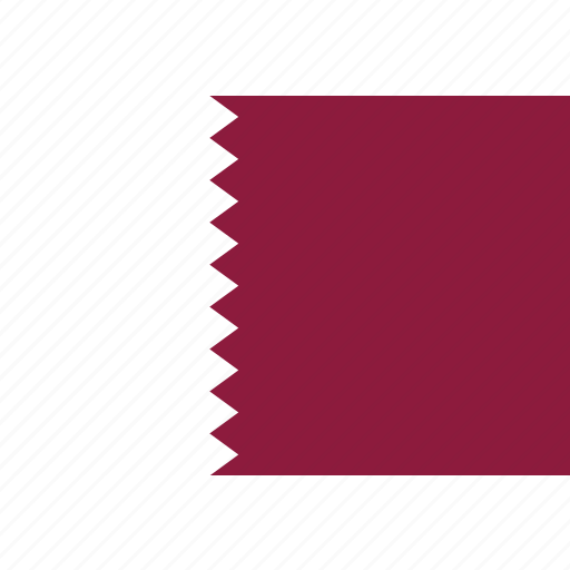 Country, flag, national, qatar icon - Download on Iconfinder