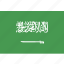 arabia, arabian, country, flag, national, saudi 