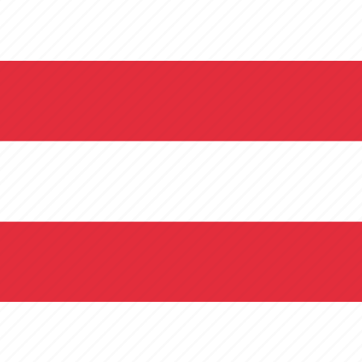 Austria, austrian, country, flag, national icon - Download on Iconfinder