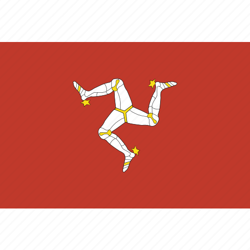 Flag, isle, man, of icon - Download on Iconfinder