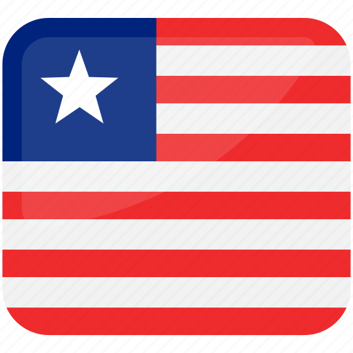 Flag of liberia, liberia, liberia national flag, country icon - Download on Iconfinder