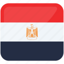 national flag of egypt, flag of egypt, country, flag